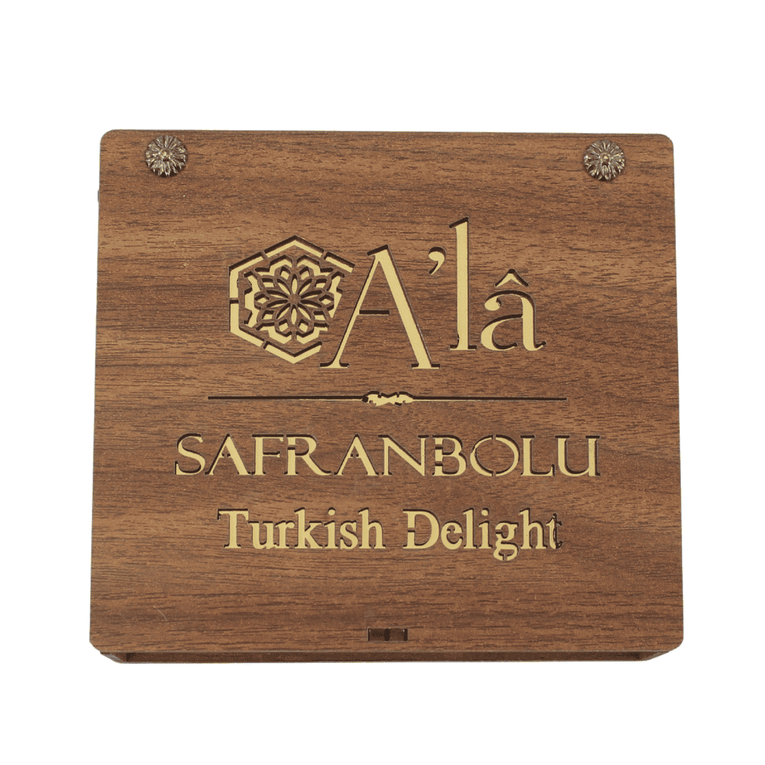 Ala Safranbolu Kare Lokum Kutusu